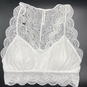 White Lace Bralet